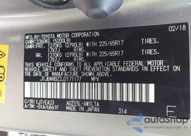 JTJBARBZ2J2171177: 42141305