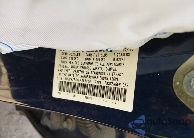 1HGCR2F59FA251086: 42142374