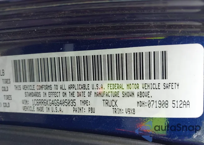 1C6RR6KG4GS405035: 42142479