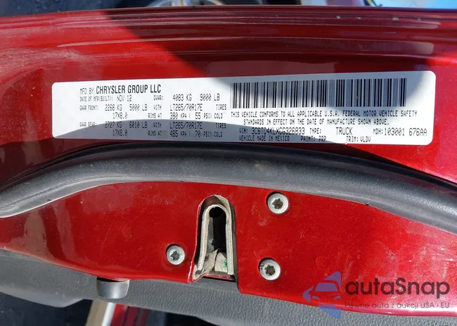 3C6TD4KLXCG326833: 42143785