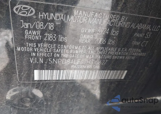 5NPD84LF6JH310627: 42143793