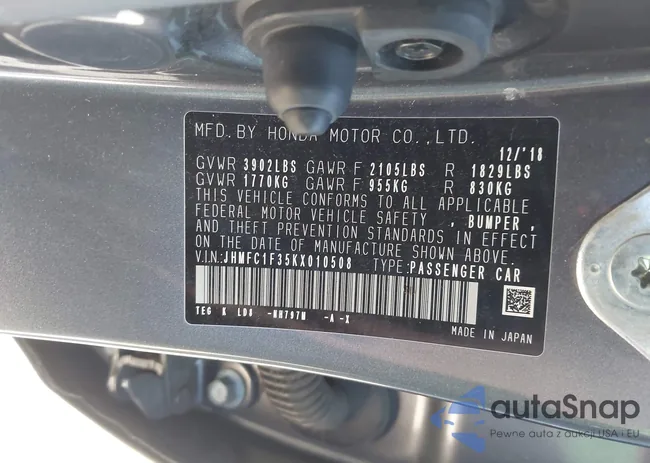 JHMFC1F35KX010508: 42143879