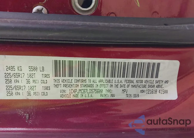 1C4PJMCB7LD575600: 42144827