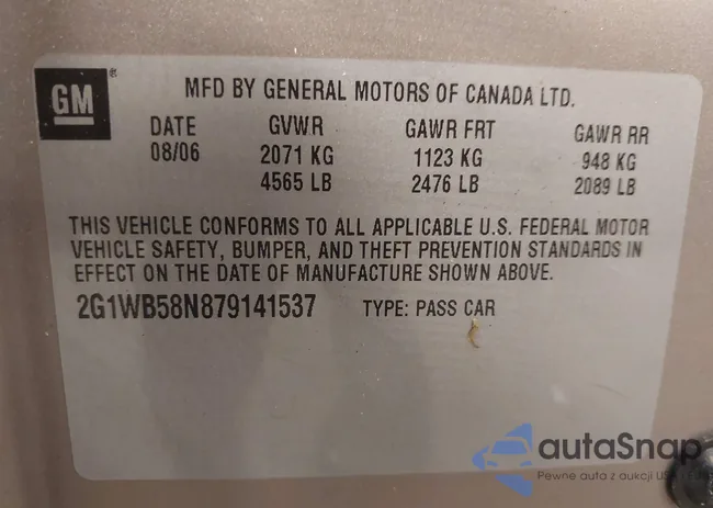 2G1WB58N879141537: 42144215