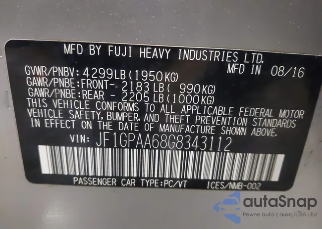 JF1GPAA68G8343112: 42144490