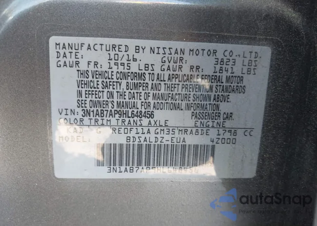 3N1AB7AP9HL648456: 42145905