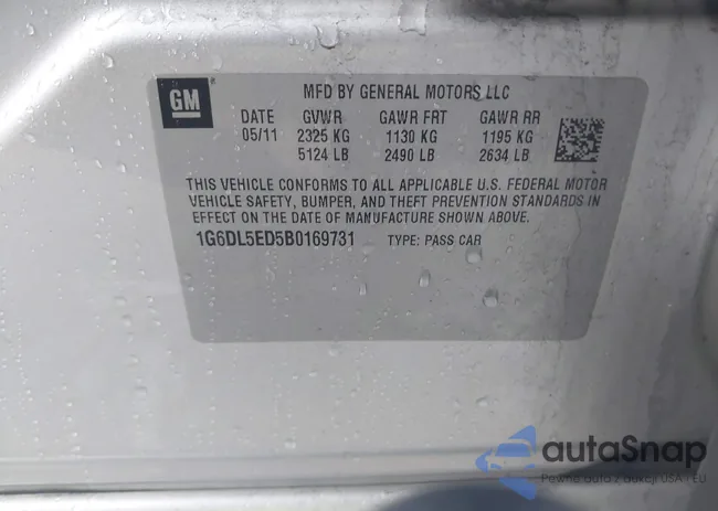 1G6DL5ED5B0169731: 42146084