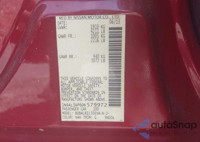 1N4AL3AP6DN579972: 42145162