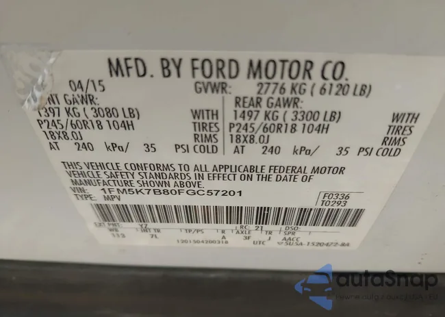 1FM5K7B80FGC57201: 42146550