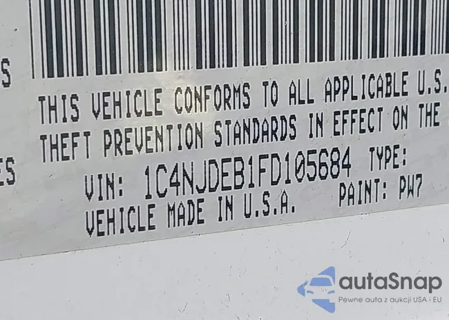 1C4NJDEB1FD105684: 42146607