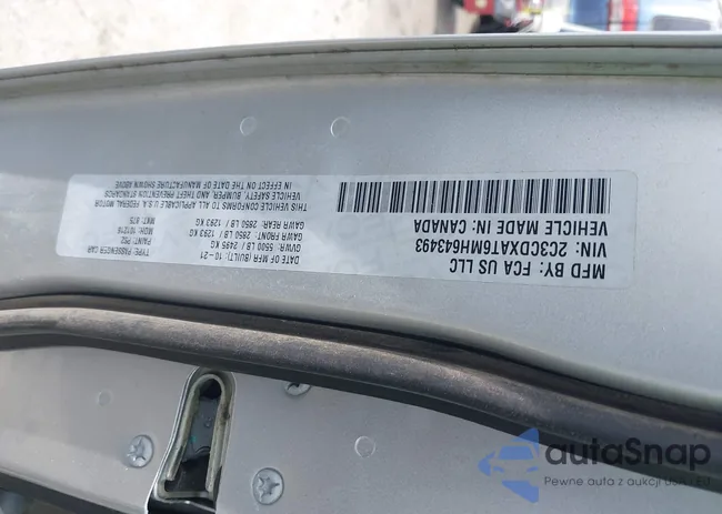 2C3CDXAT6MH643493: 42146725