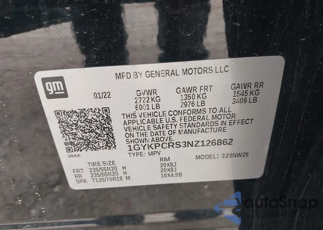 1GYKPCRS3NZ126862: 42146854