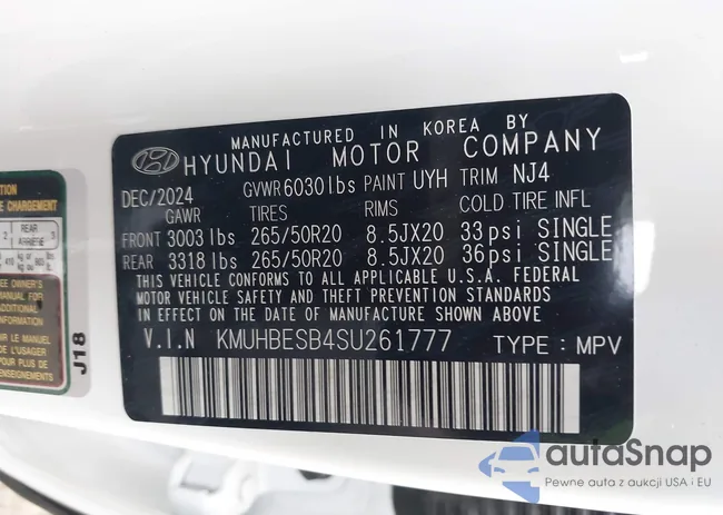 KMUHBESB4SU261777: 42147098