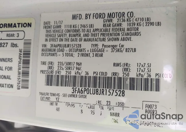 3FA6P0LU8JR157528: 42146177