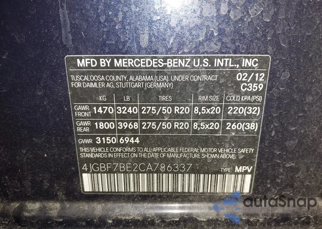 4JGBF7BE2CA786337: 42147717