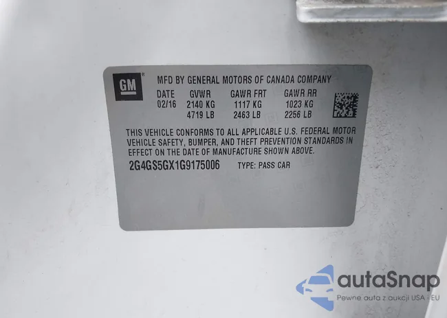 2G4GS5GX1G9175006: 42147939