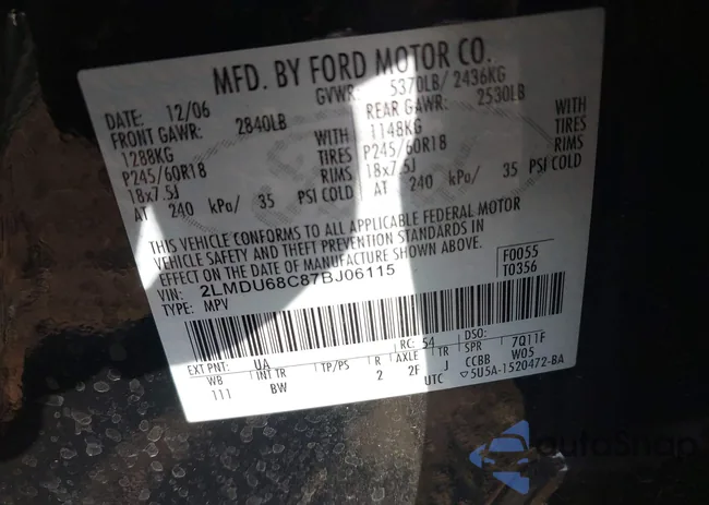 2LMDU68C87BJ06115: 42147953