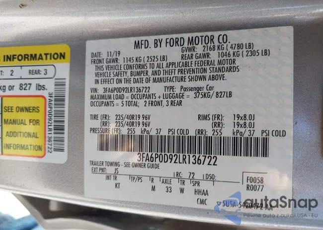 3FA6P0D92LR136722: 42147199