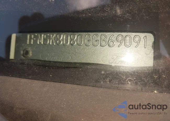 1FM5K8D80GGB69091: 42148714