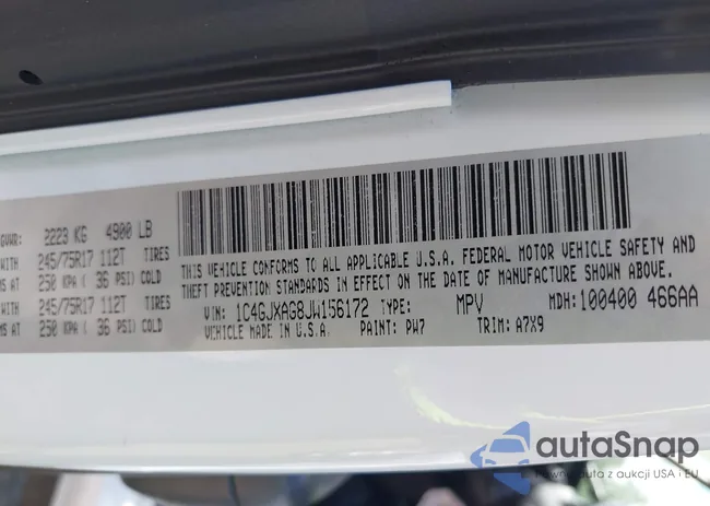 1C4GJXAG8JW156172: 42148756