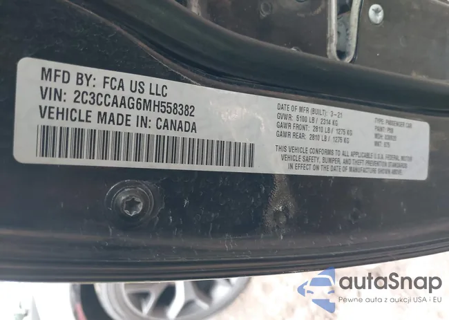 2C3CCAAG6MH558382: 42149935