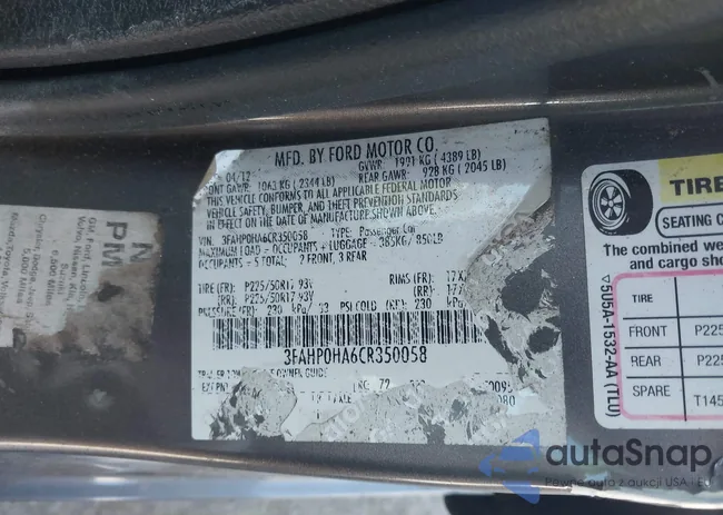 3FAHP0HA6CR350058: 42149992