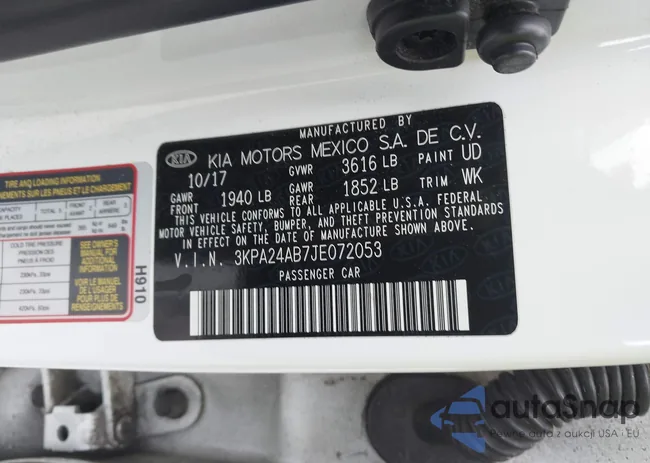 3KPA24AB7JE072053: 42150853