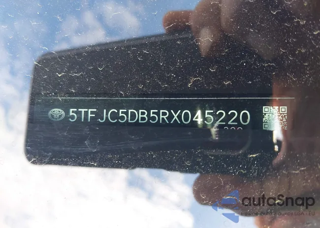 5TFJC5DB5RX045220: 42150893