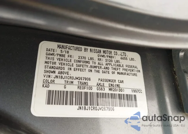 JN1BJ1CR0JW267906: 42150968