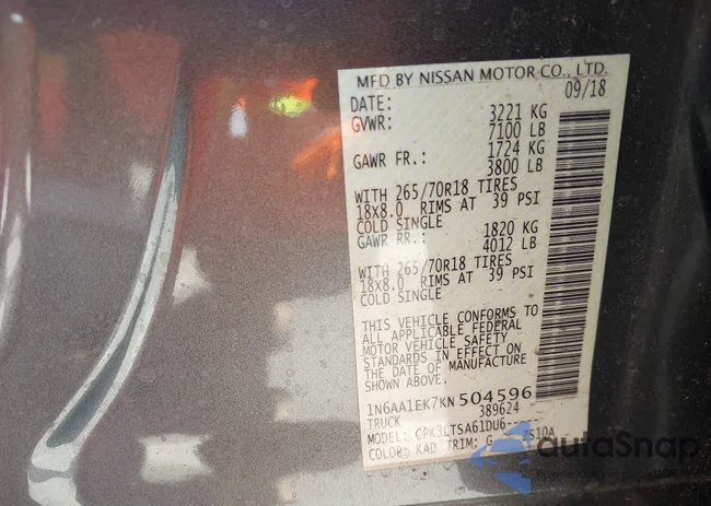 1N6AA1EK7KN504596: 42151649