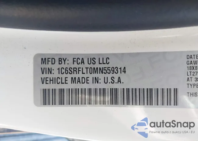 1C6SRFLT0MN559314: 42152002