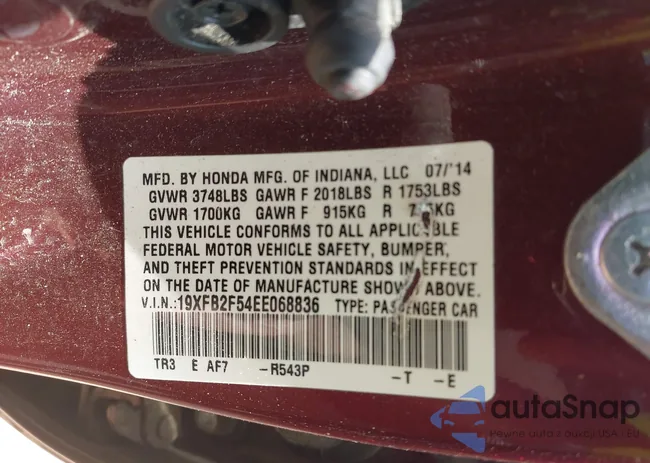 19XFB2F54EE068836: 42151281