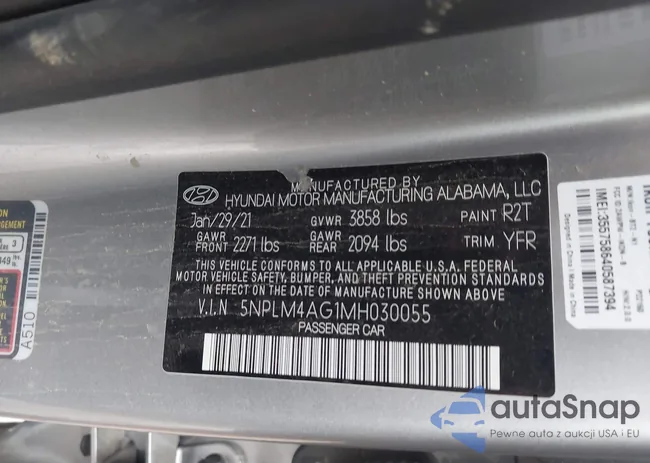 5NPLM4AG1MH030055: 42151347