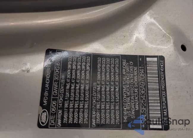 SALSF25436A970841: 42152175