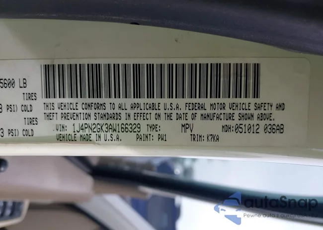 1J4PN2GK3AW166329: 42152375