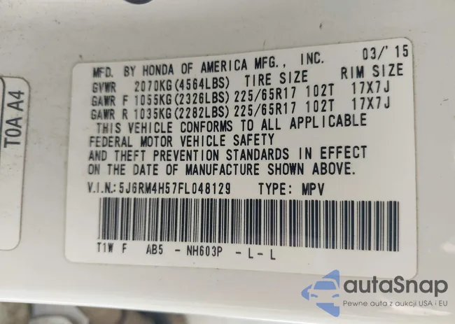 5J6RM4H57FL048129: 42152496