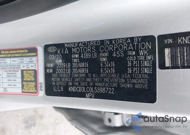 KNDCB3LC0L5398722: 42153803