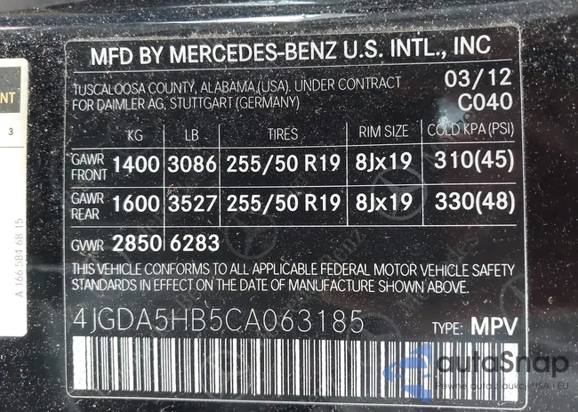 4JGDA5HB5CA063185: 42153483