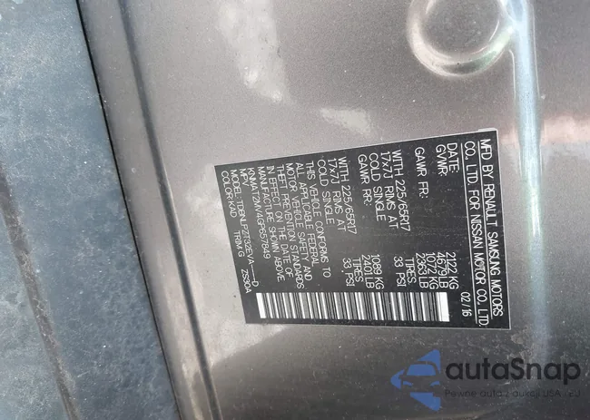 KNMAT2MV4GP657849: 42154604