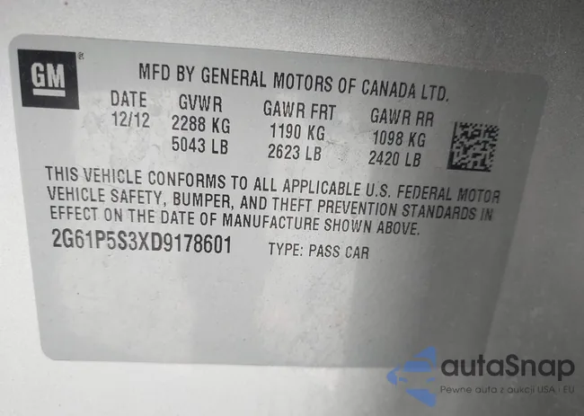 2G61P5S3XD9178601: 42154859