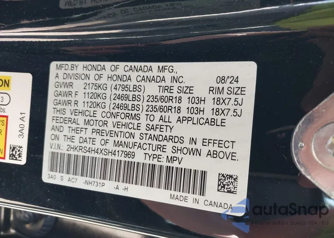 2HKRS4H4XSH417969: 42155082