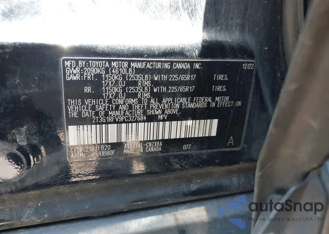 2T3G1RFV9PC327684: 42155683