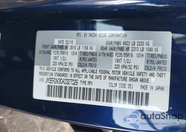 JM3ER2W30A0327029: 42155700