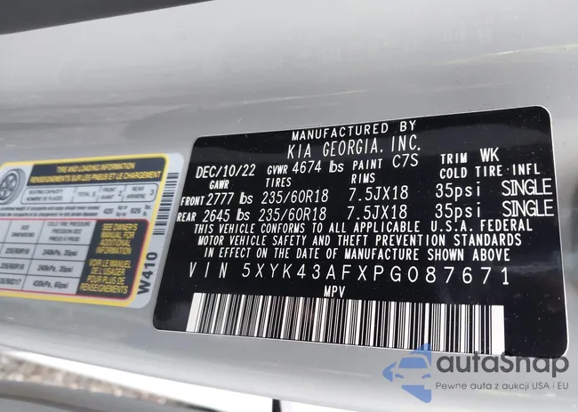 5XYK43AFXPG087671: 42155208