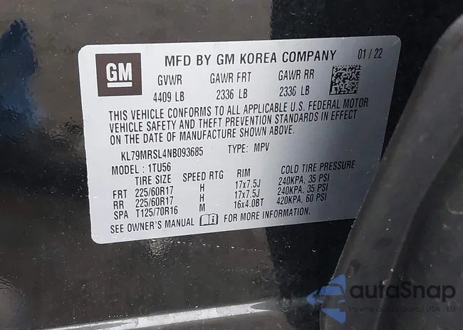 KL79MRSL4NB093685: 42155260