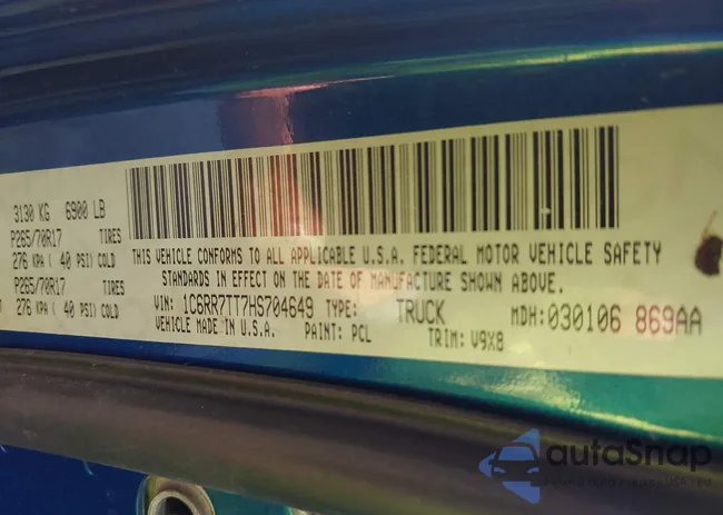 1C6RR7TT7HS704649: 42156544