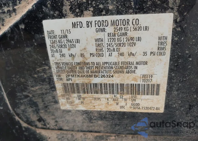 2FMTK4K88FBC26324: 42156964