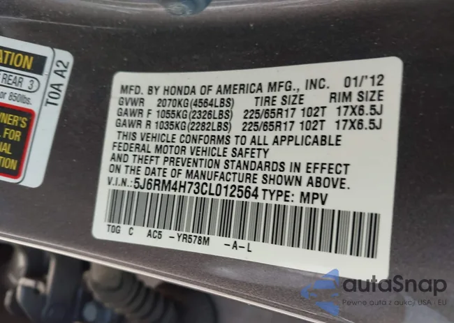 5J6RM4H73CL012564: 42156438