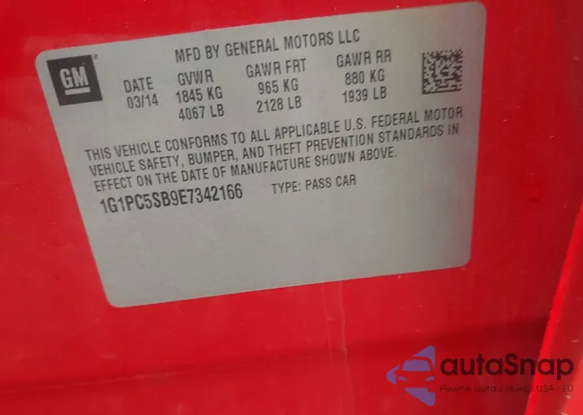 1G1PC5SB9E7342166: 42157295