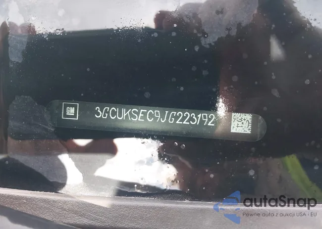 3GCUKSEC9JG223192: 42157474